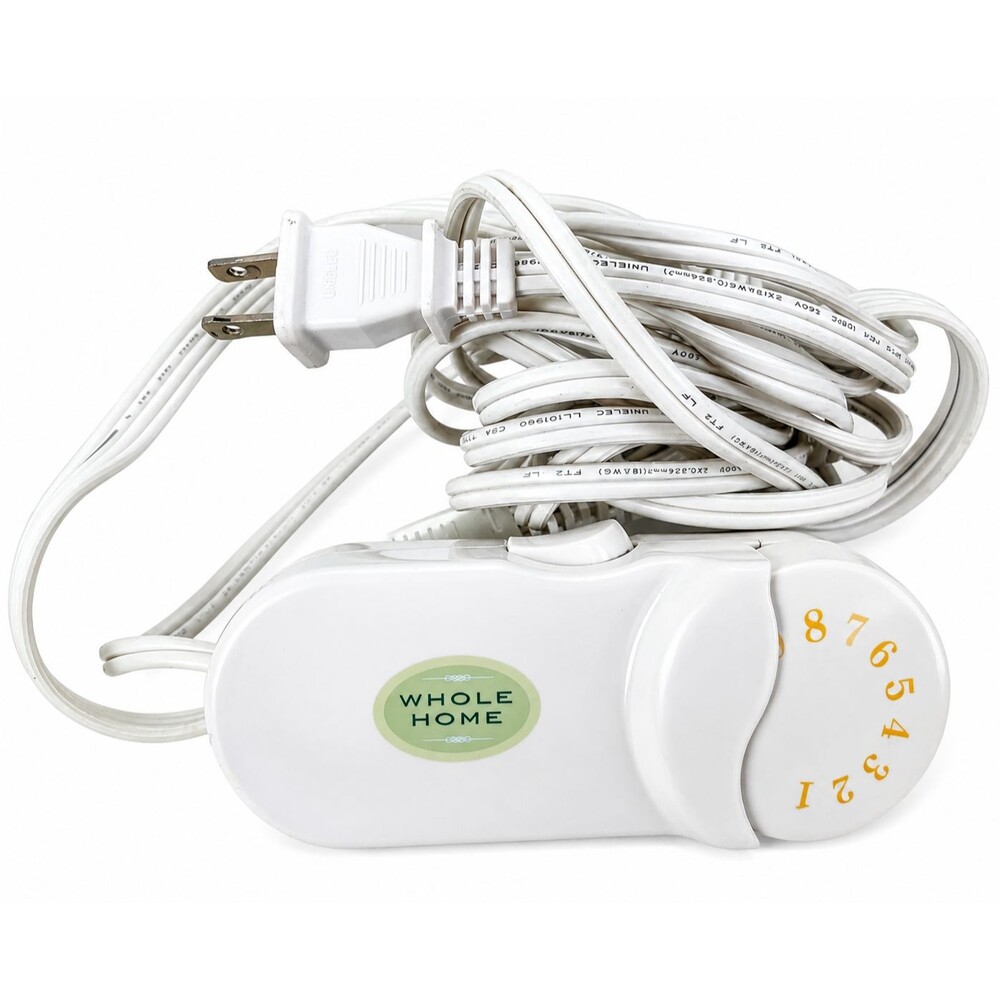 Whole Home TC13BA 4 Prong Analog Heated Electric Blanket Controller w/ Auto-off